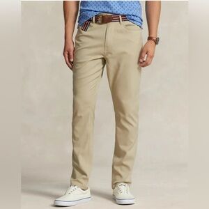 Polo Ralph Lauren Chinos Men's 34x34 Khaki Classic-Fit Performance Golf Pants